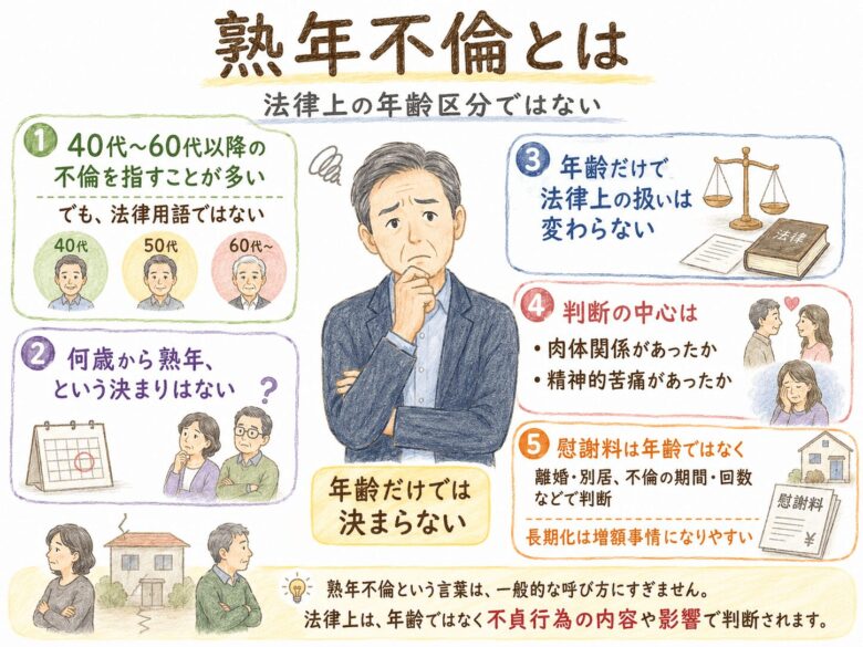2章 熟年不倫が起きる主な原因5つ