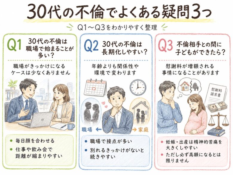 ７章　３０代の不倫についてよくある疑問３つ