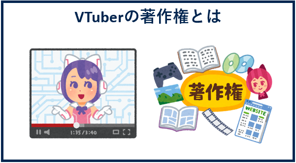 Vtuberの著作権とは